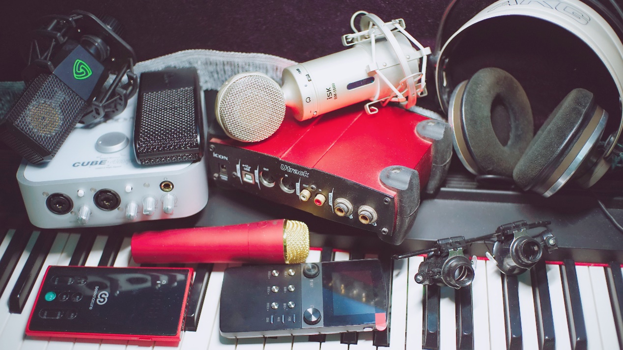 直播k歌神器麦克风带音响带投影,直播k歌神器麦克风带音响