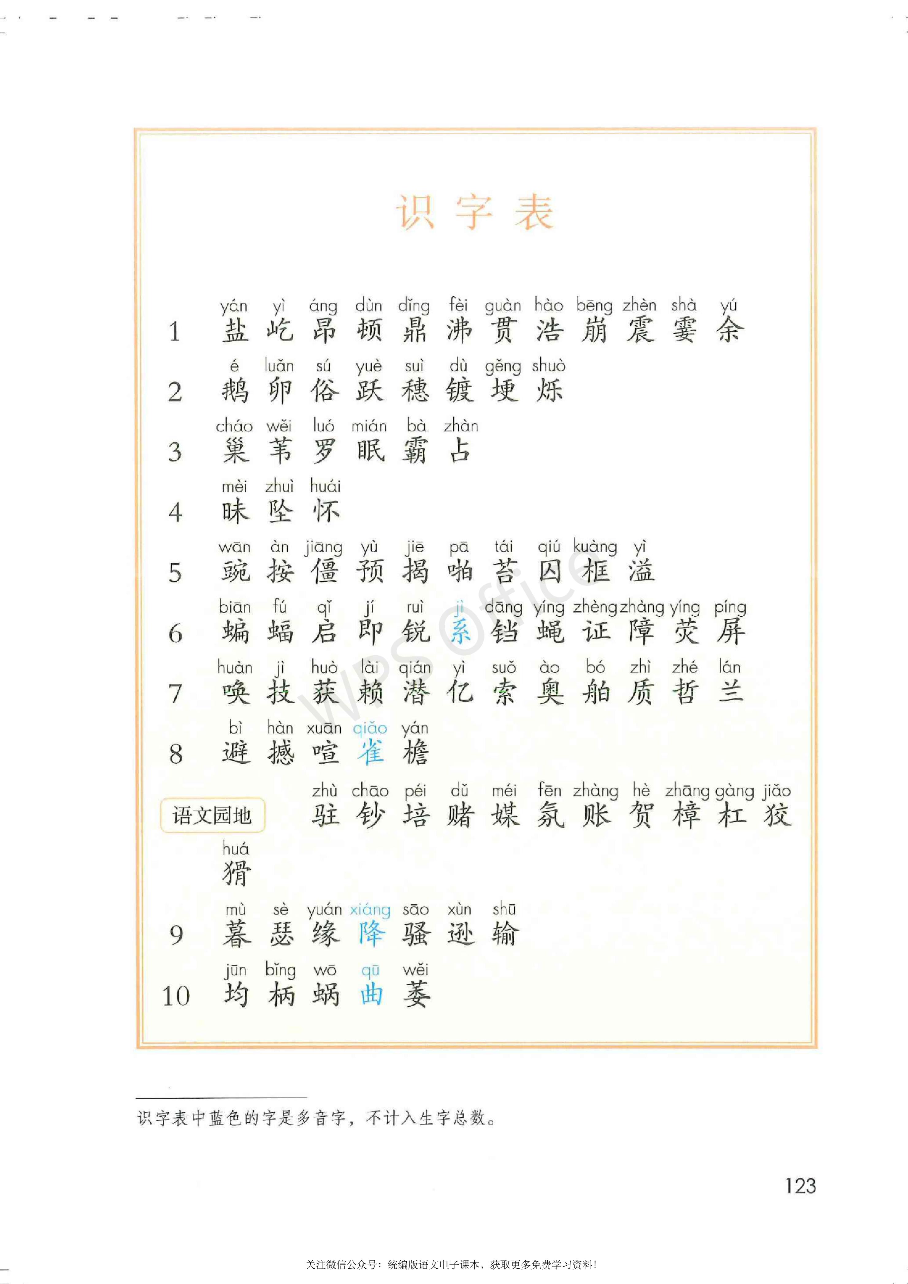 2020春部编版四年级下册语文课本,小学语文四年级课本