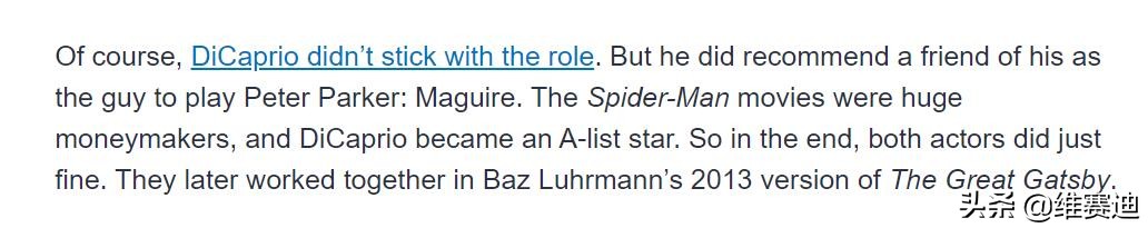 托比·马奎尔为什么不拍蜘蛛侠了,托比马奎尔的蜘蛛侠为什么经典