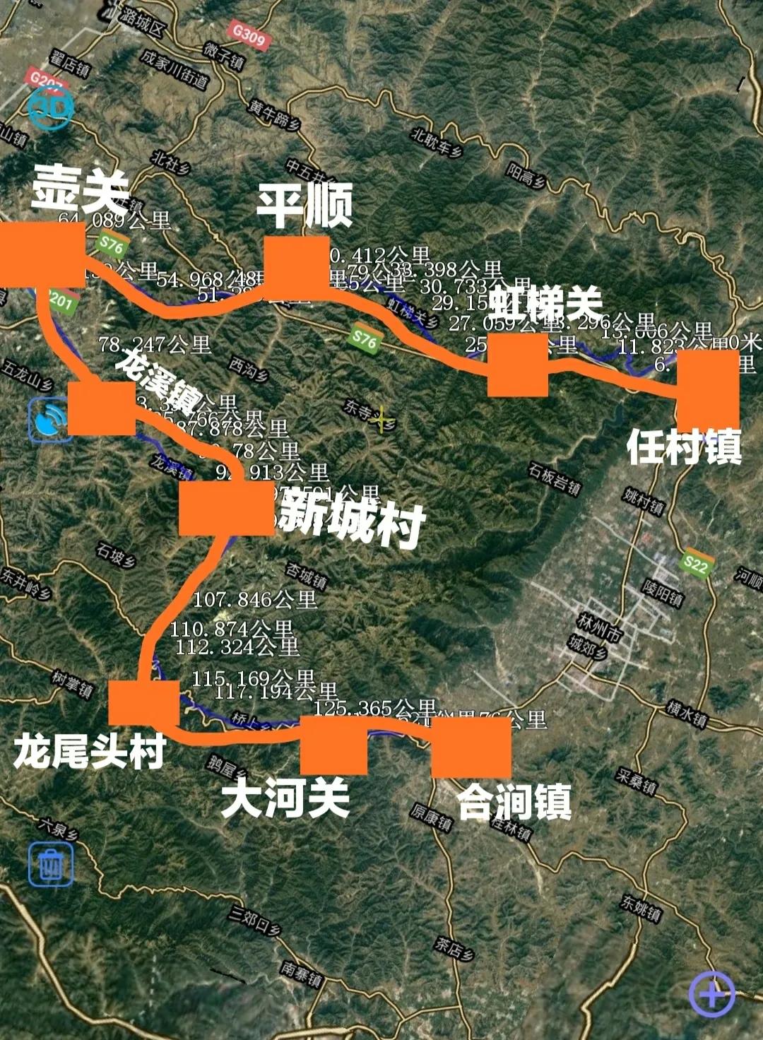 自驾游林州太行大峡谷攻略一日游,平顺虹梯关太行天路到岳家寨地图