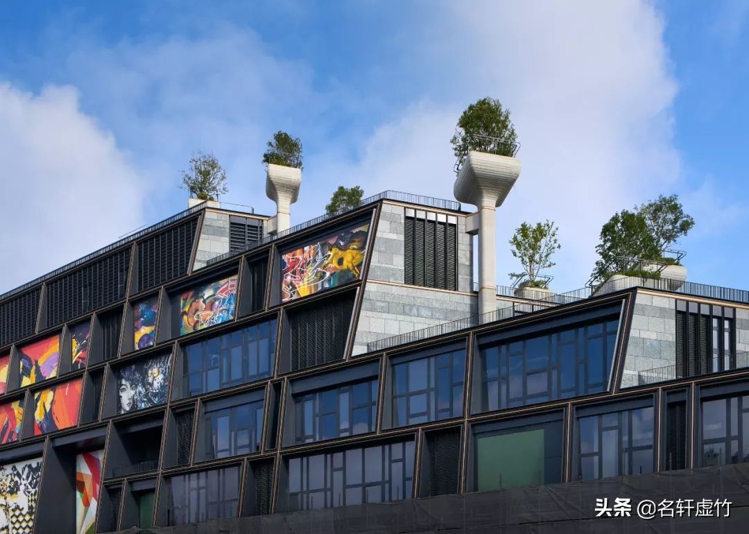 上海苏州河天安千树公园,天安千树苏州河畔空中花园