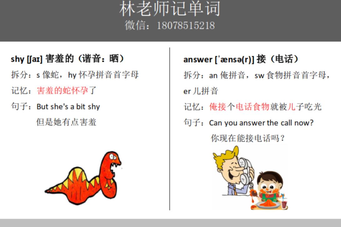 趣味记英语单词人教版,科普版三年级英语背单词