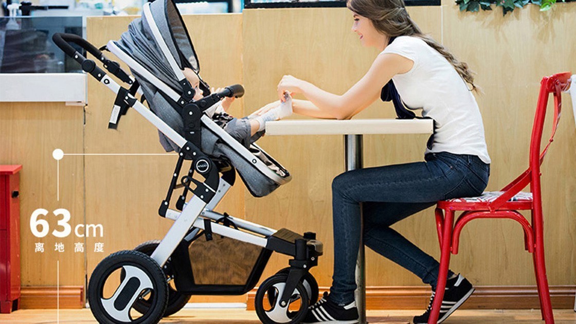 永久高景观婴儿车双向可折叠,性价比最高的高景观婴儿车