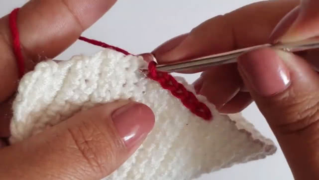 白雪蝴蝶结钩针发夹,钩针蝴蝶结发夹手工制作教程