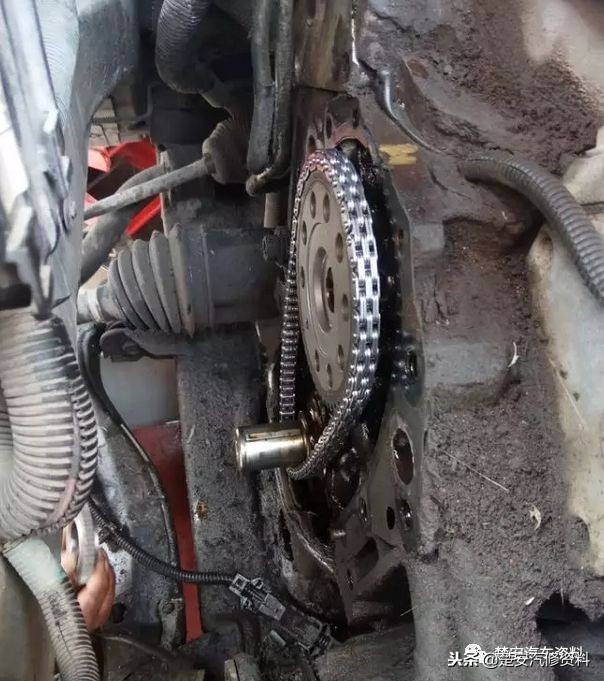 老君威正时链条多少公里更换,别克君威更换正时链条后出现异响