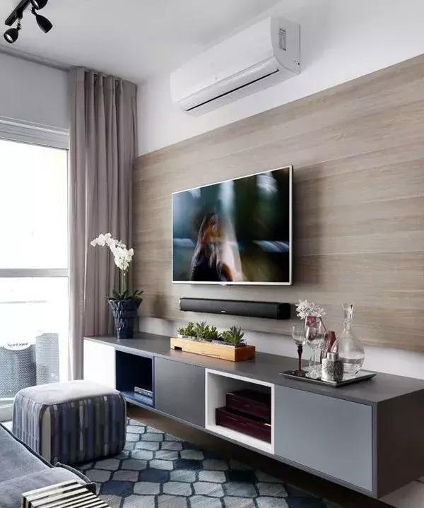 2021电视背景墙简约风格图片,电视背景墙轻奢风格装修效果图