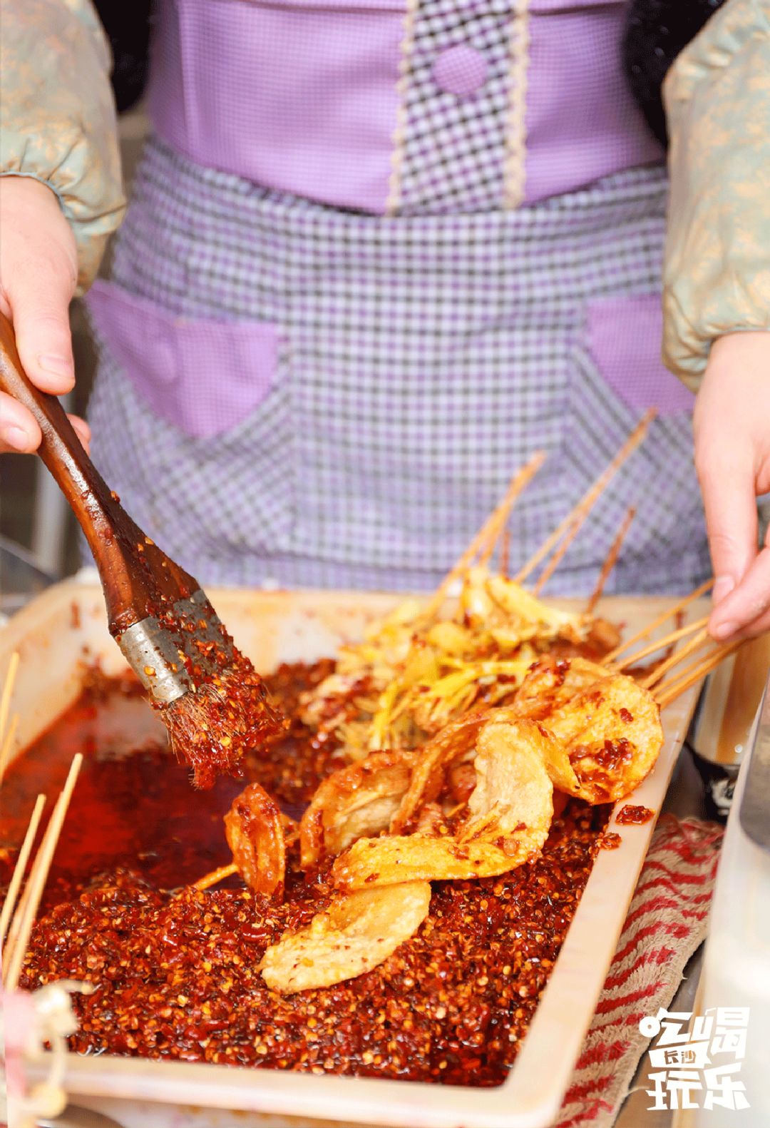 长沙最好吃的炸物店,长沙生意超火爆的油炸店