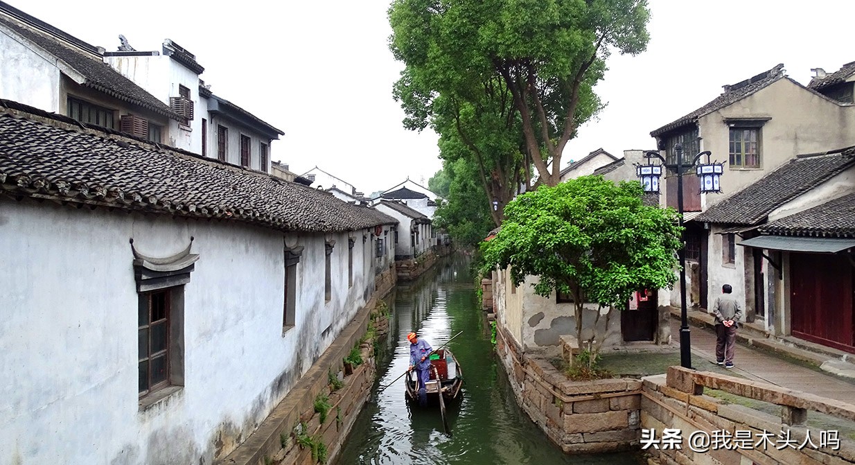 江南水乡美如画苏州甪直古镇,江苏苏州的甪直古镇值得去吗