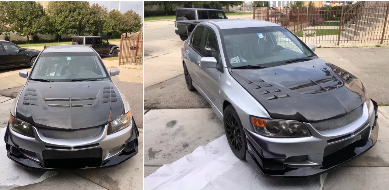 爆改三菱evo二手车价格,爆改evo二手