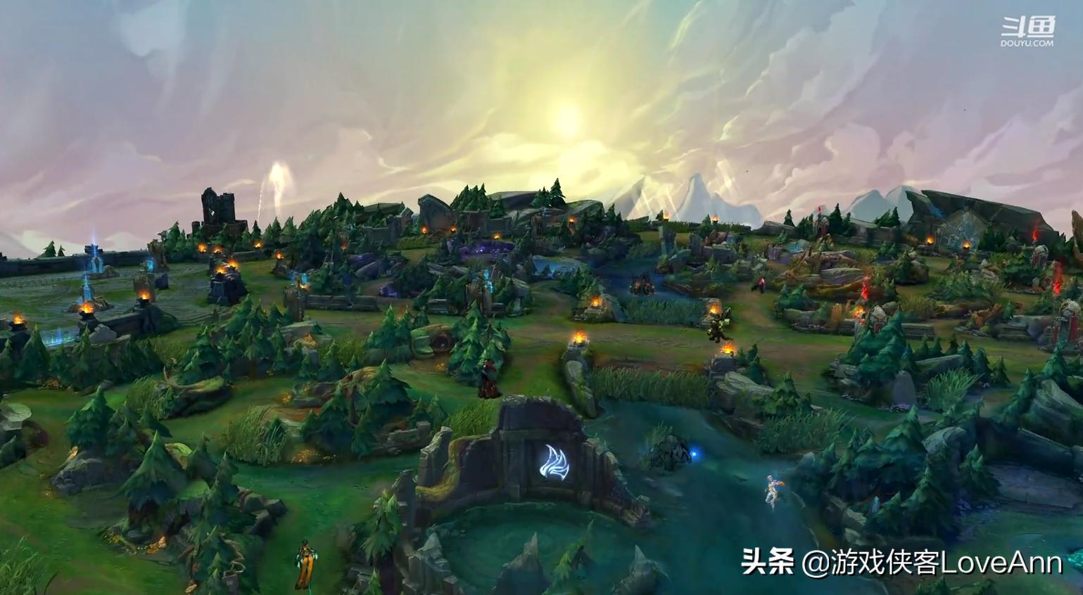 lol卡草丛视野技巧,LOL卡视野