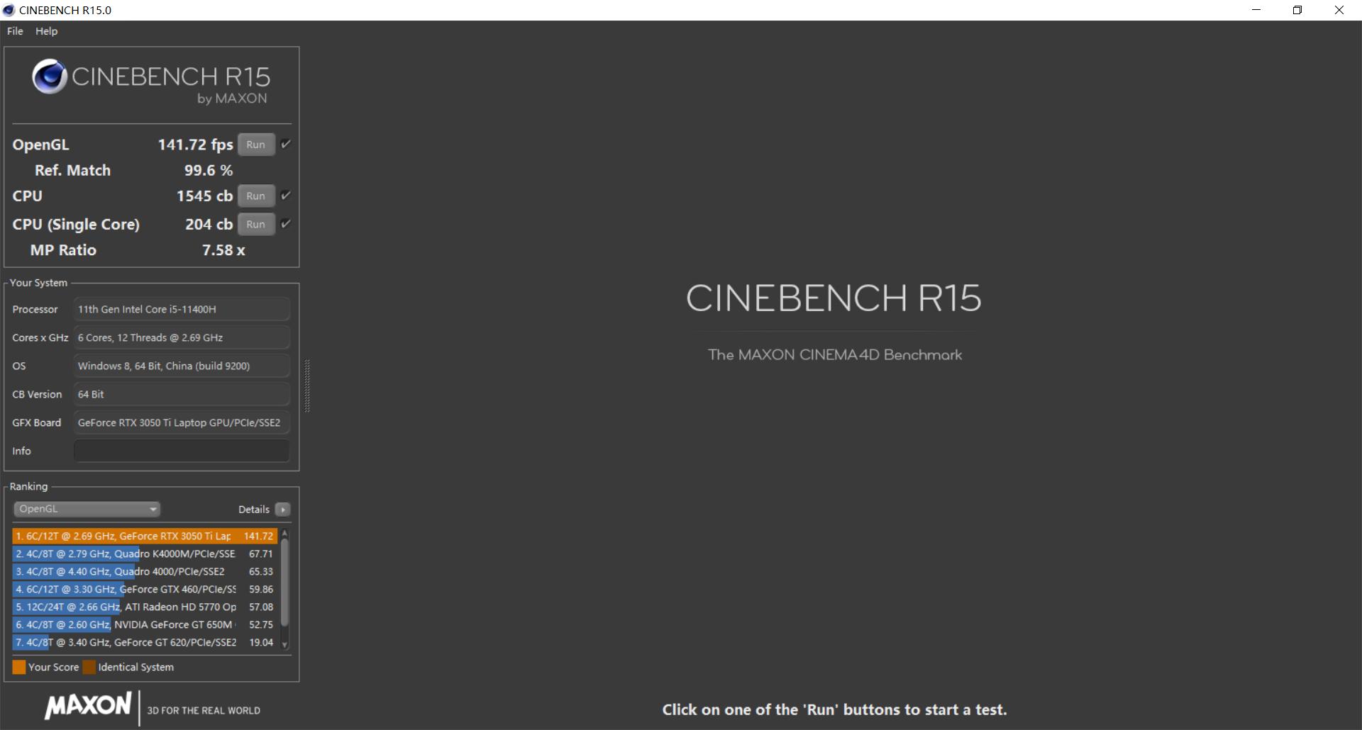 i7-11370h配rtx3050ti性能怎么样,神舟i511400h相当于什么水平