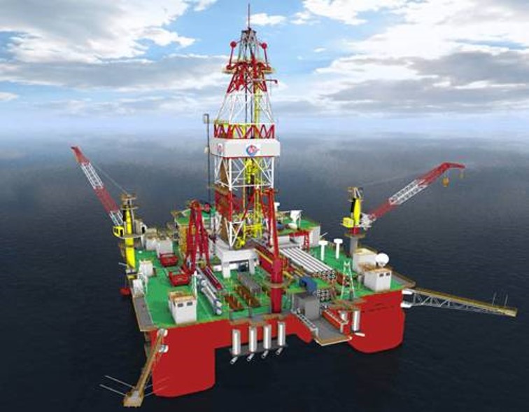 海工船装备,海工船与石油平台
