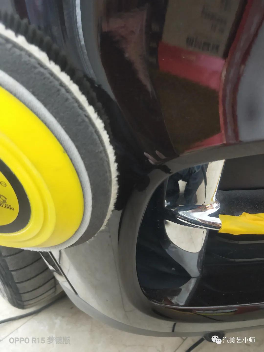 车前杠刮花抛光,前杠抛光修复