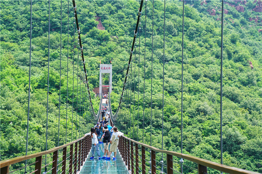 初夏河南,找寻童心,邂逅伏羲山的斜阳,一颗心萌化在云上牧场