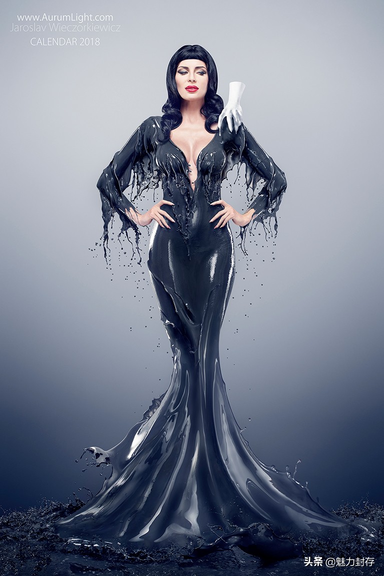 惊艳的牛奶挂历创意设计