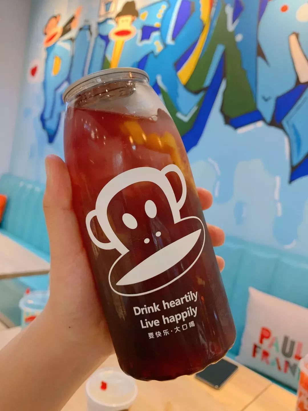 红遍全球的大嘴猴茶来鞍山啦,东北头一家,潮牌跨界好喝任性