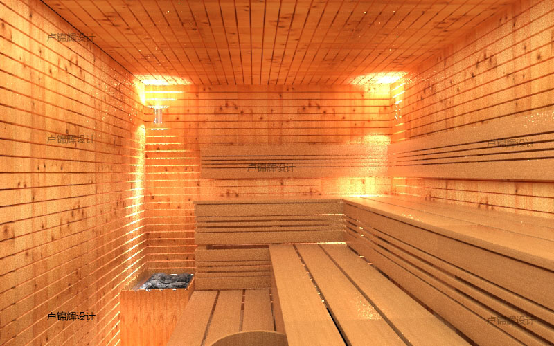 小型干蒸桑拿房装修偶然焗桑拿也是别有一番生活滋味