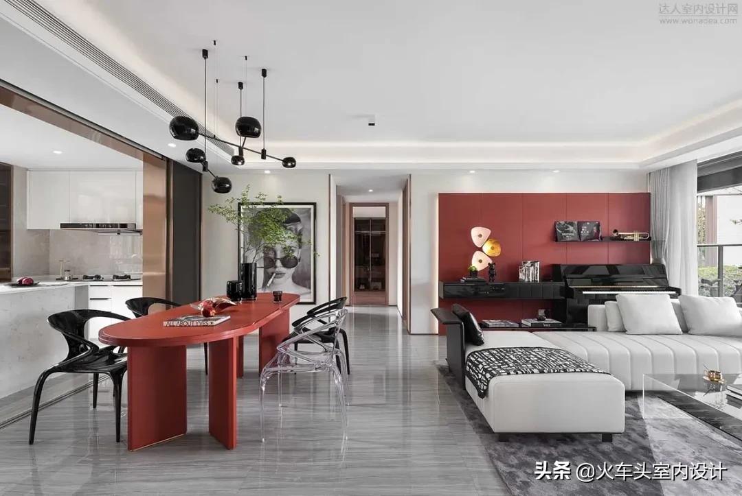 牧笛装饰全案设计,常州万科国宾道176大平层样板房