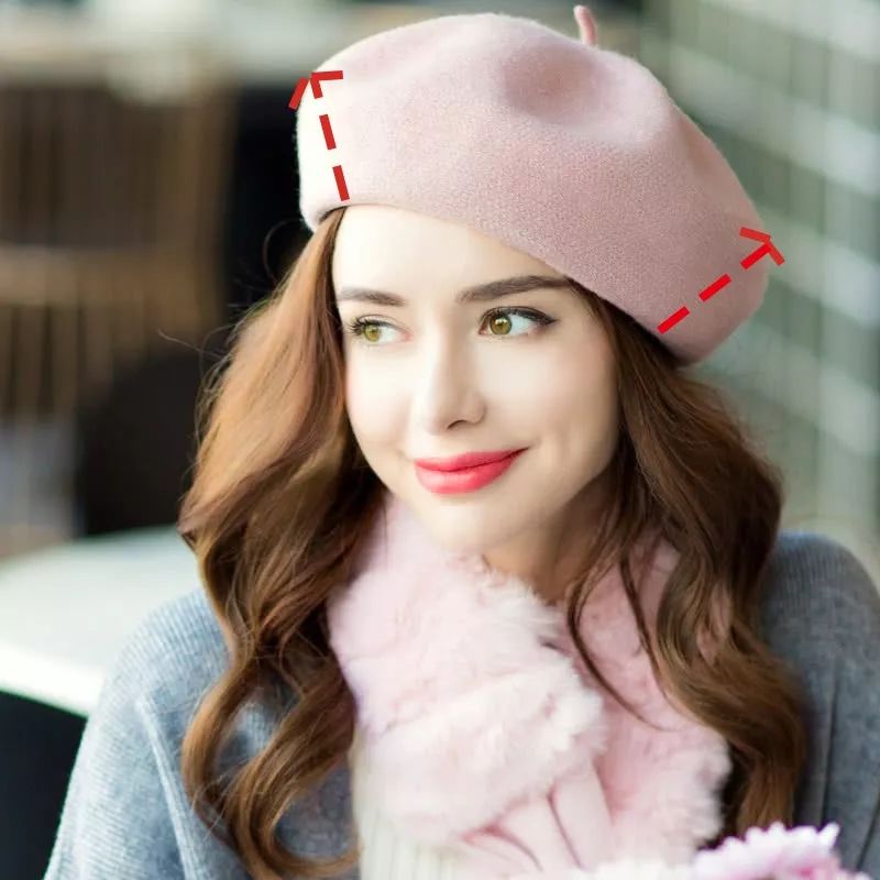 大脸戴什么帽子好看冬季新款,女性脸小冬天戴什么帽子好看