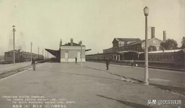 长春站百年变化,长春站老站照片