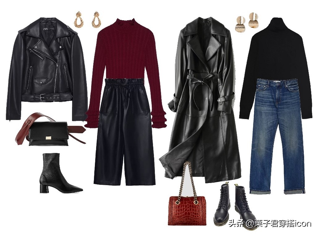 穿搭‖跟着博主学穿搭：Elborn冬日内搭巧搭配，浅色高级深色大气