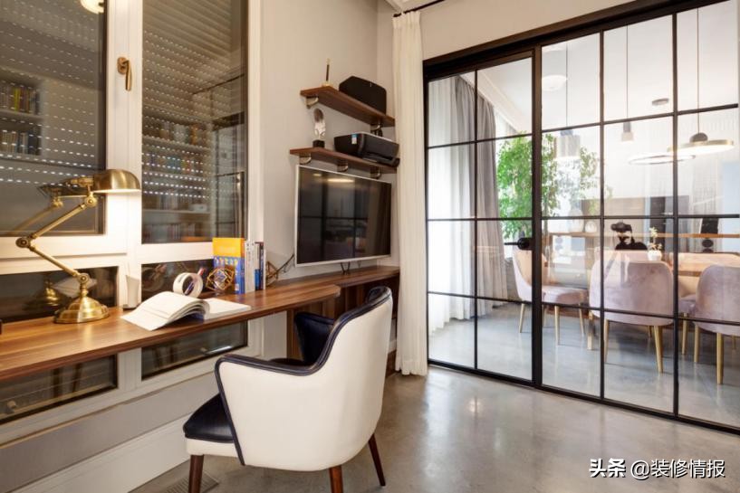 玻璃隔断书房显通透景观,厨房用什么玻璃隔断墙最好看耐用