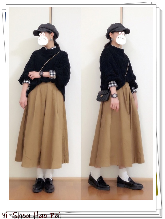 格纹日系衬衫,格纹衬衫怎么搭好看