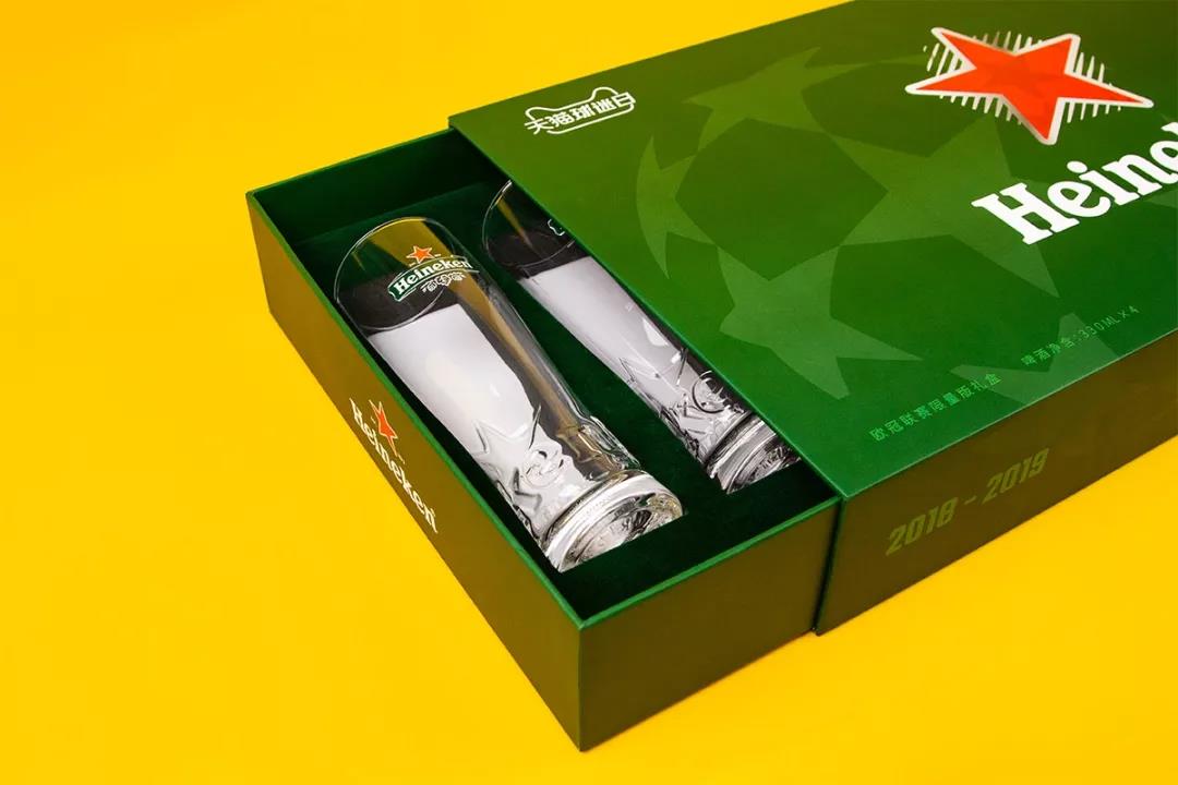 玛丽黛佳×喜力啤酒定制欧冠专属礼盒，原谅色口红来啦