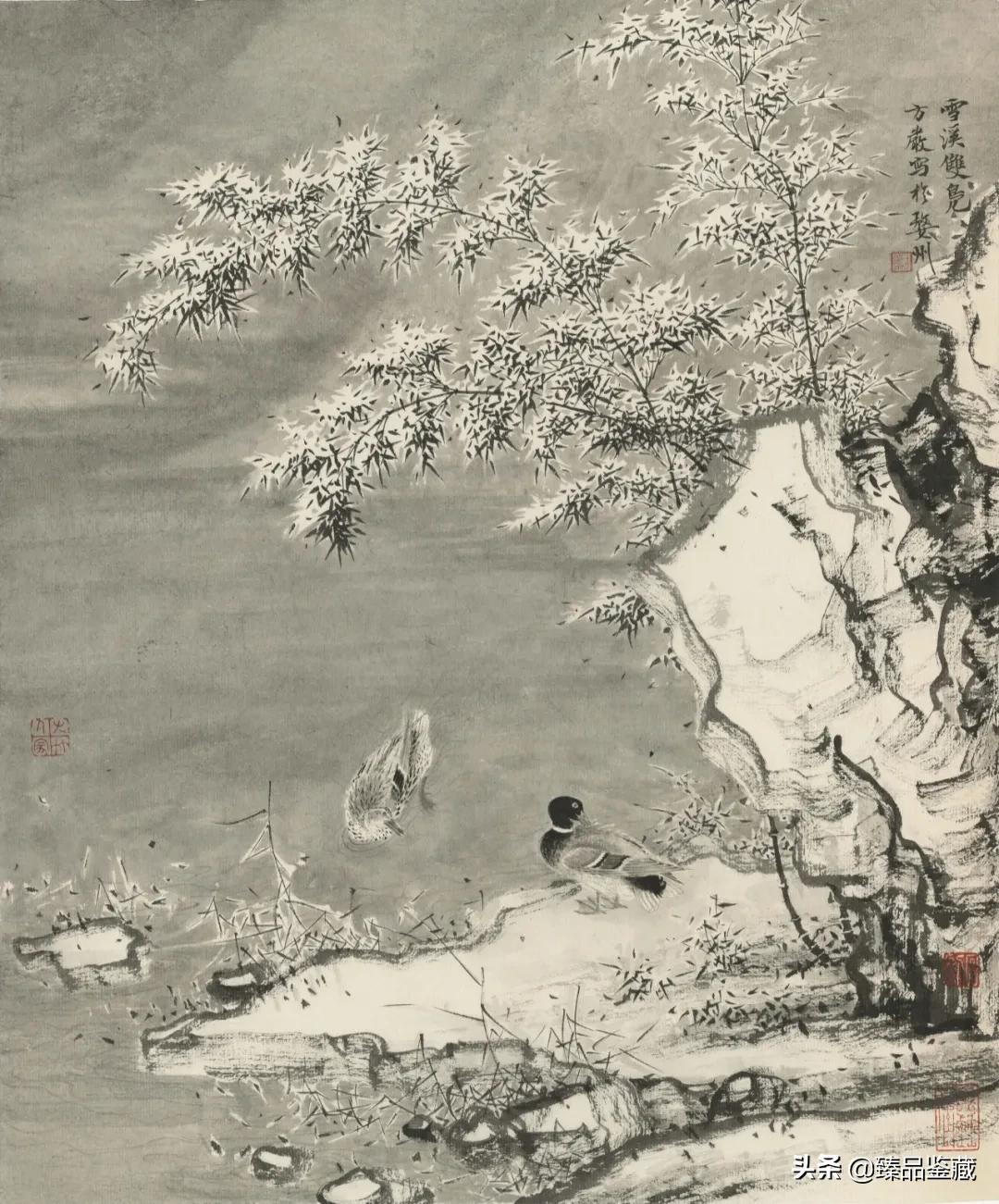 方严讲中国画构图,方严中国画研习班