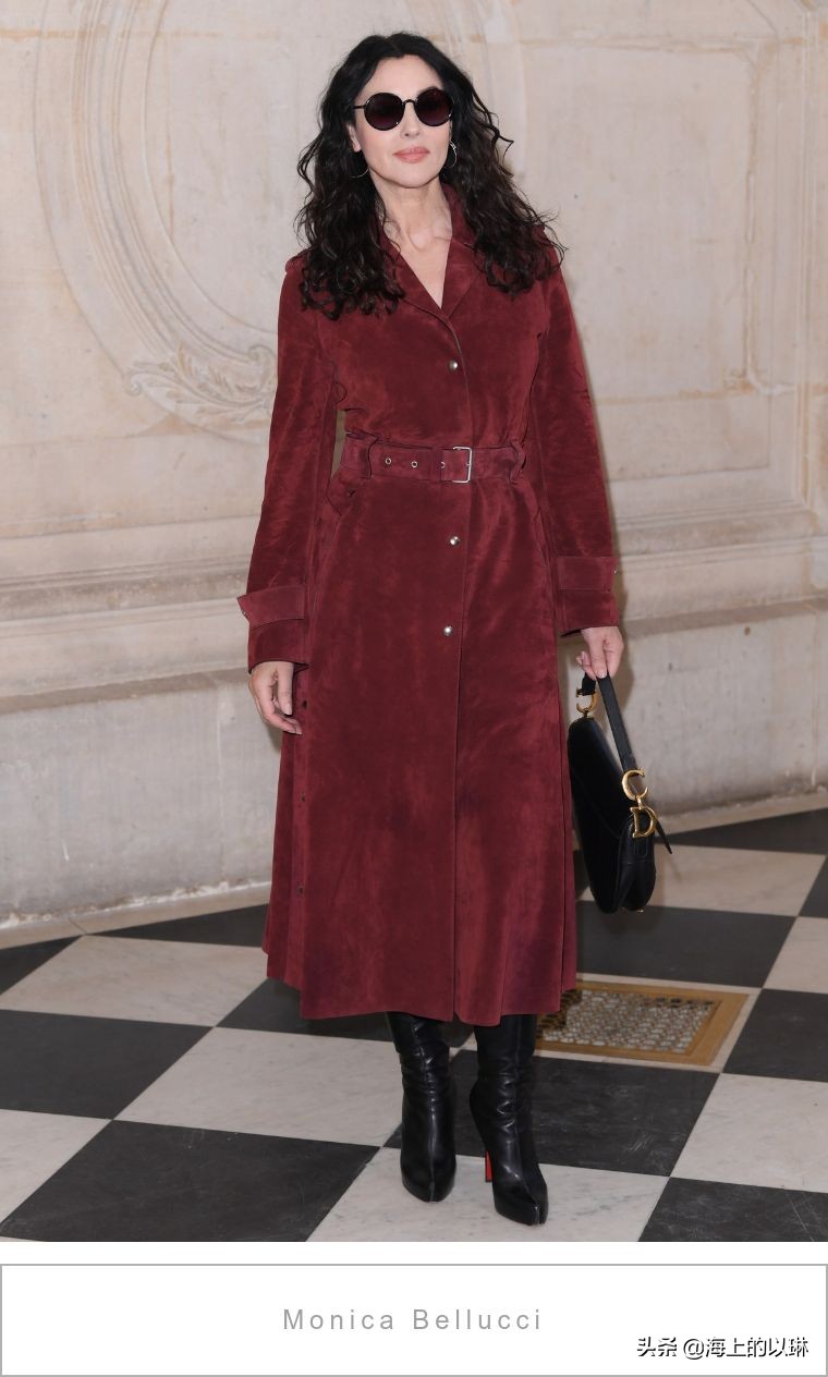 莫妮卡贝鲁奇巴黎时装周,莫妮卡贝鲁奇dior广告