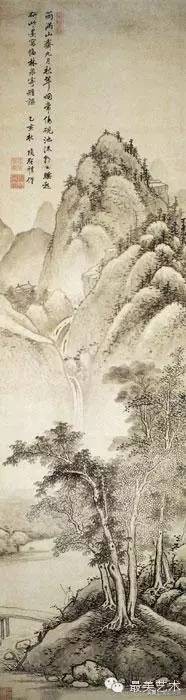 明代山水名画,明代山水书法作品欣赏