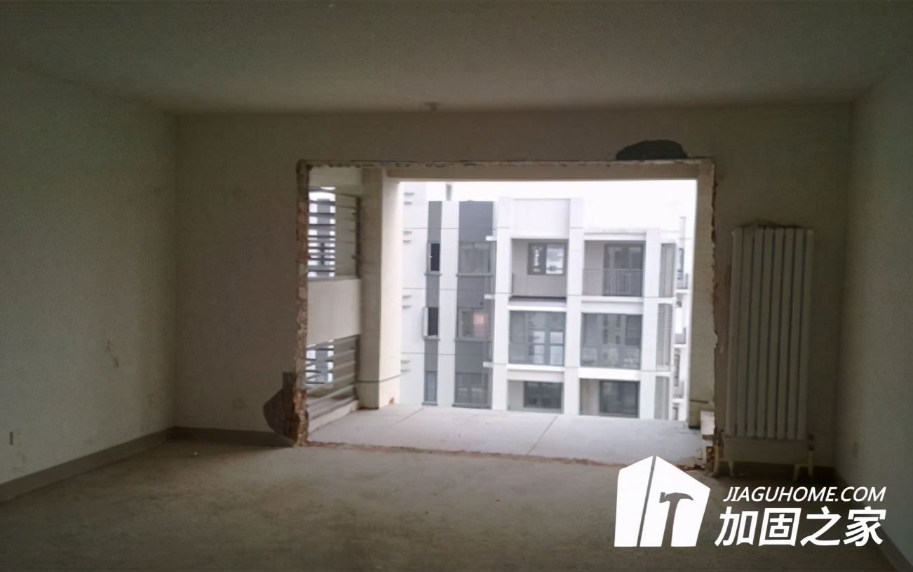 承重墙敲了可以用槽钢加固嘛,承重墙敲了重新砌起来有用么