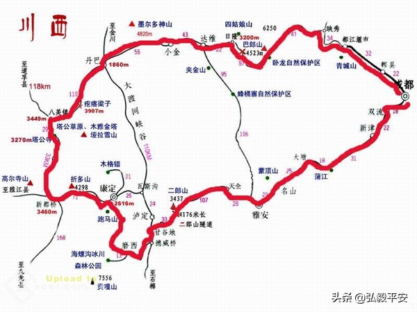 四川大环线自驾攻略,四川到新疆自驾攻略