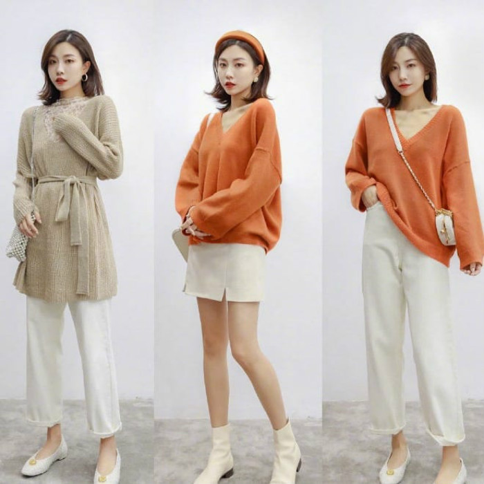 时髦有格调的韩风穿搭,27套早春休闲气质搭配你学会了吗
