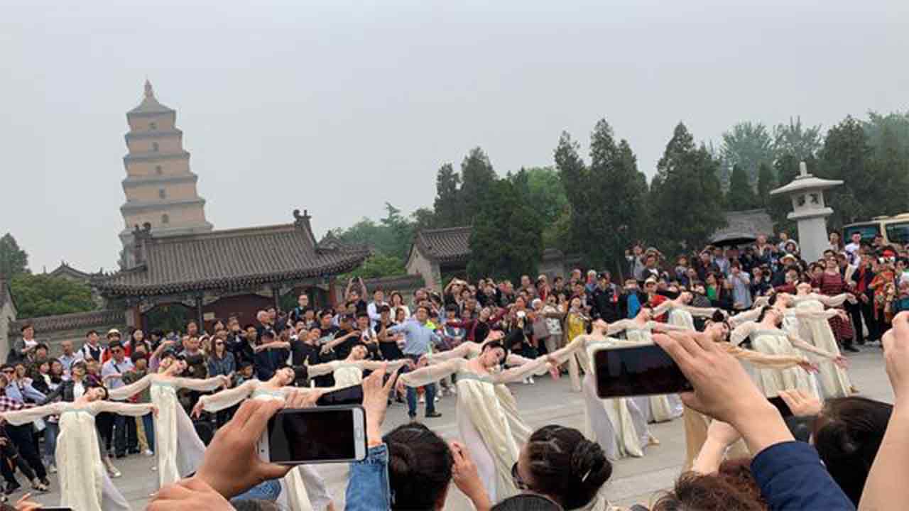 丽人行重庆歌舞团,丽人行西安快闪完整版