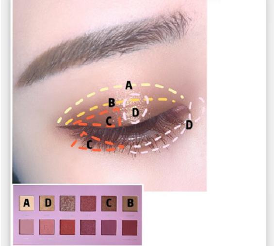 新手如何画眼影教程,眼影渐层化妆视频大全