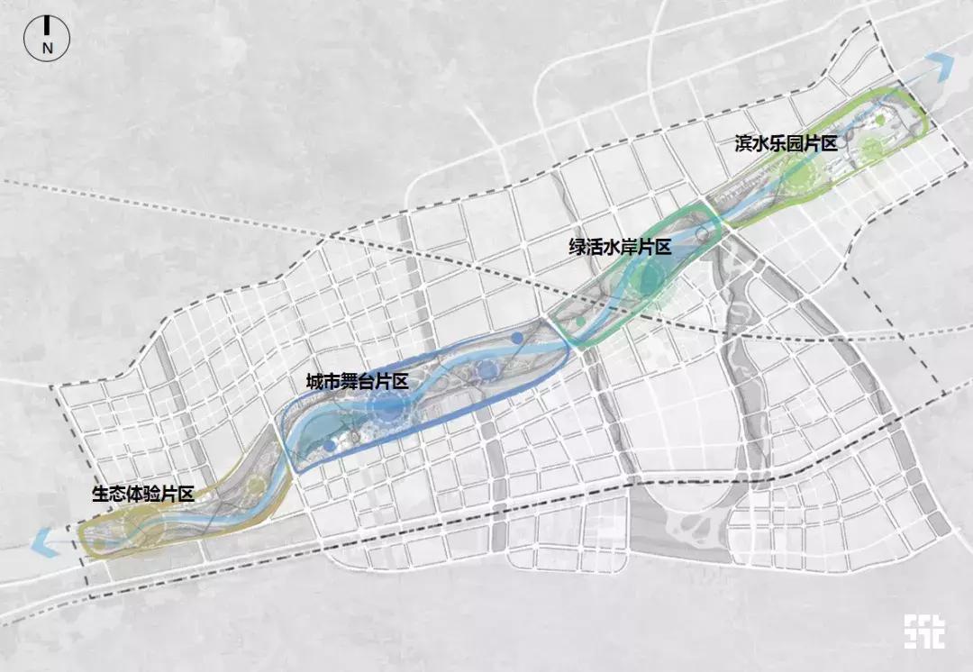 洛阳洛河西湖景观规划,洛阳甘泉河湿地公园规划图