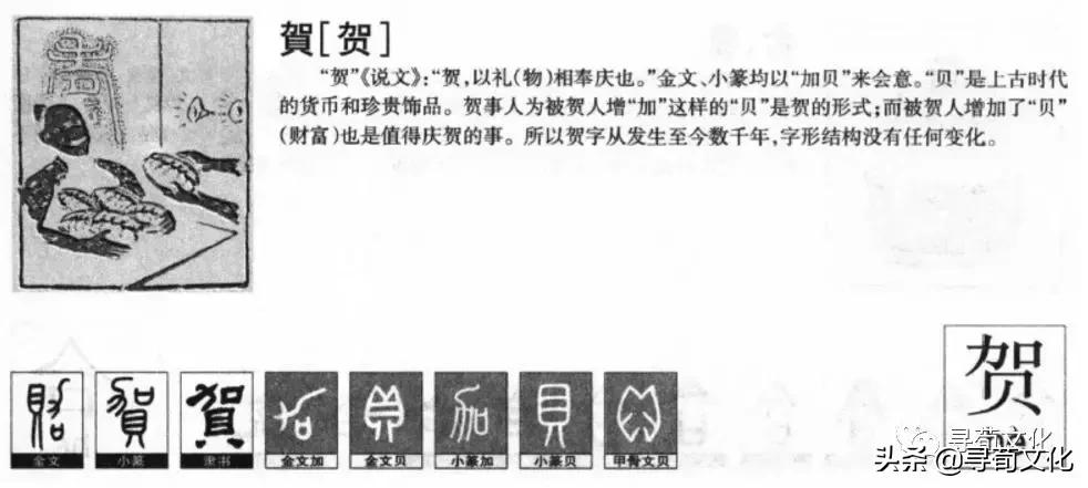 贺-汉字的艺术与中华姓氏文化荀卿庠整理