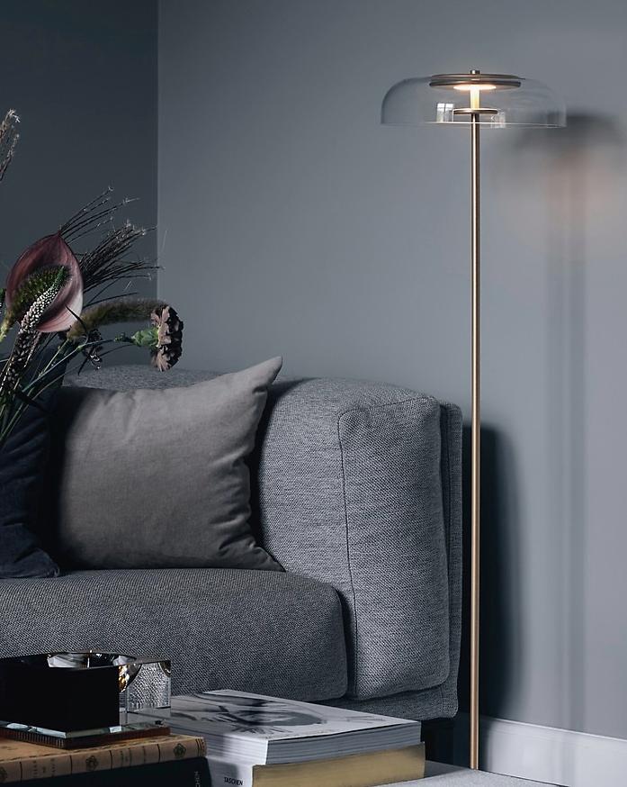 简约中式落地灯图片大全,极简轻奢无主灯效果图