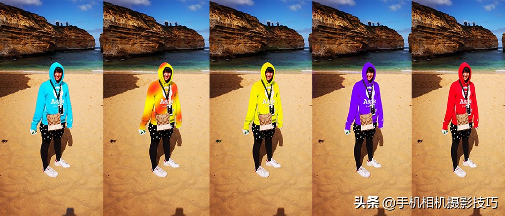 手机修图局部换色软件,手机修图改色