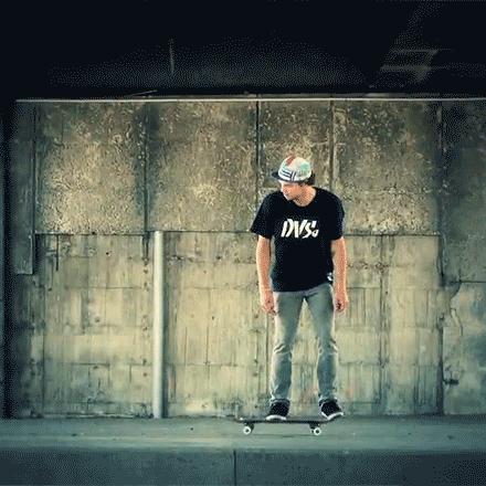 滑板ollie一般多久学会,滑板学习视频初学