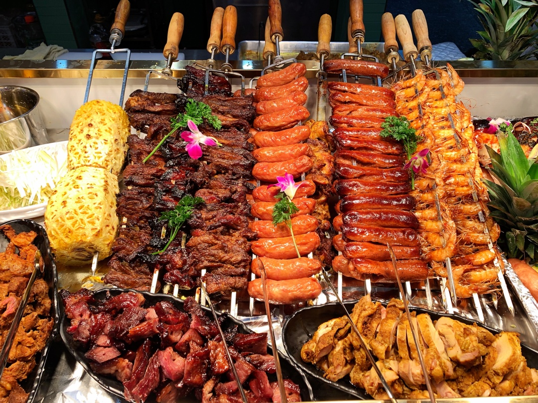 长春中东七彩城实体店,长春七彩城烤肉店