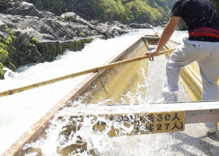 京都保津川,日本京都游船
