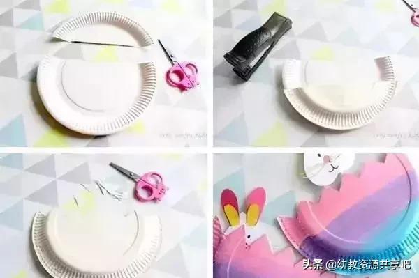 幼儿大班手工创意植物,幼儿园手工纸盘创意设计