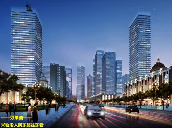 昆明未来的规划实景效果图,昆明东部商务区效果图