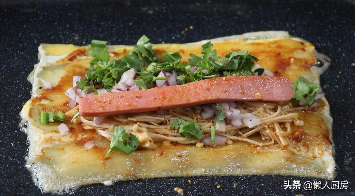 想吃烤冷面用什么方法好,想吃烤冷面没平底锅怎么办