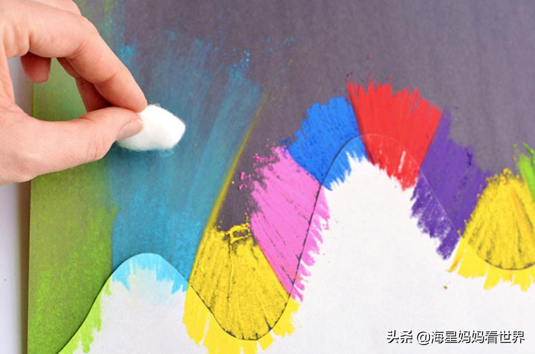 蜡笔油画棒画法,超简单的油画蜡笔素材教程