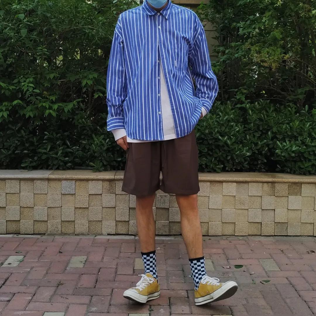 穿搭初恋裤子,初恋穿匡威