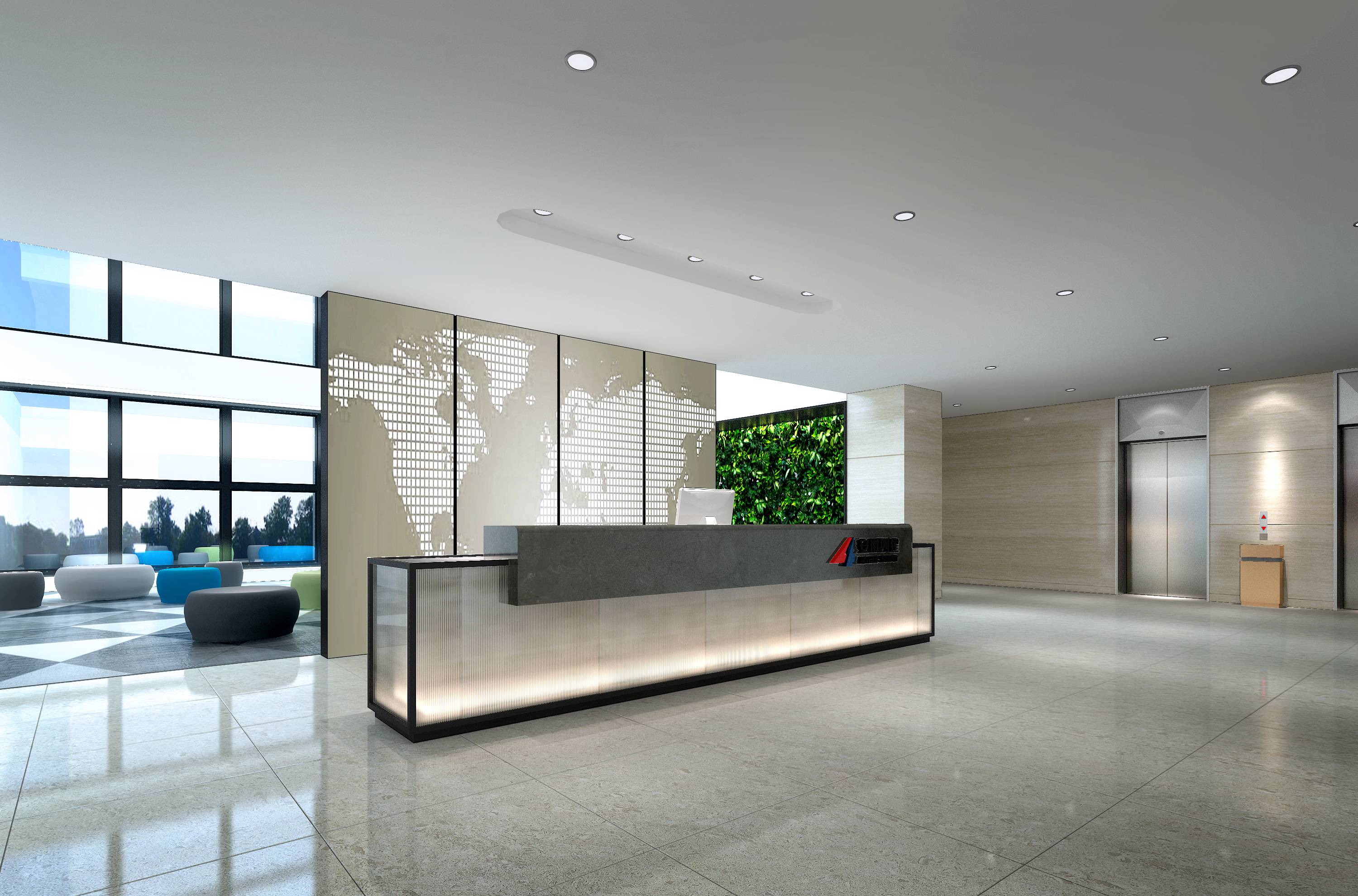 合肥现代办公室设计公司费用,合肥办公室设计定制