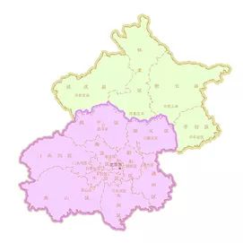 地图上北京的位置怎么看,北京城布局图高清大图